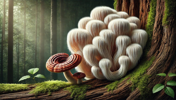 Healing Through Functional Mushrooms: Lion’s Mane and Reishi