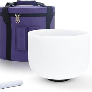 10 Inch Quartz Frosted Crystal Signing Bowl