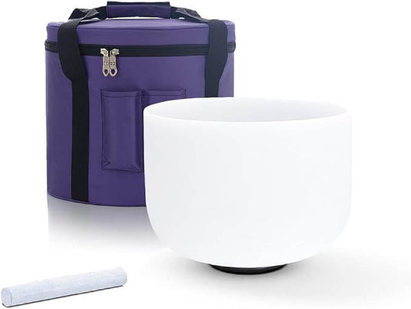 10 Inch Quartz Frosted Crystal Signing Bowl